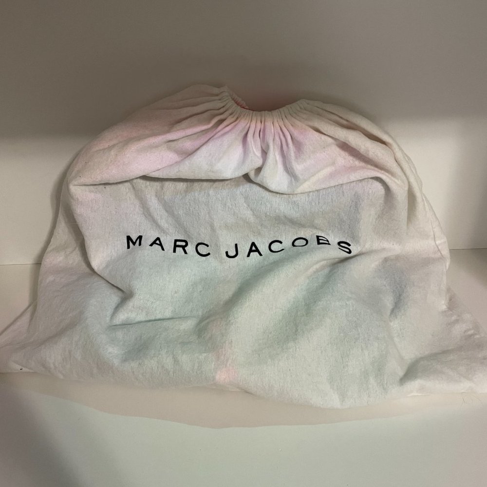 MARC JACOBS Early 2000s Vintage Bag & Wallet Set, Black & Pink w Silver Hardware - Picture 15 of 16